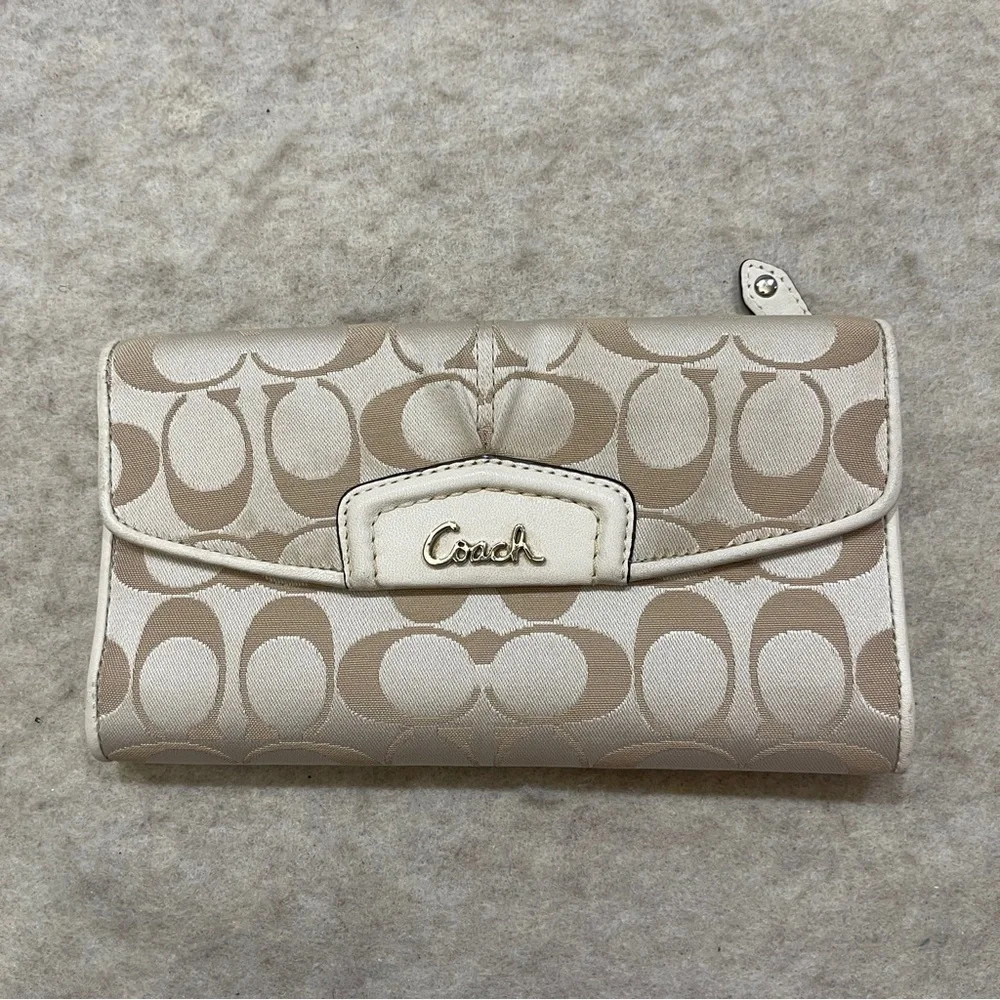 Coach Project Flawed Long Wallet Bundle 2 Y2K Long Snap Wallets with Peeling